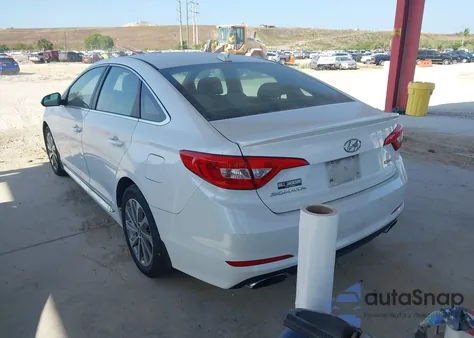 2016 Hyundai Sonata Sport из США, поврежденный, VIN 5NPE34AF1GH283142